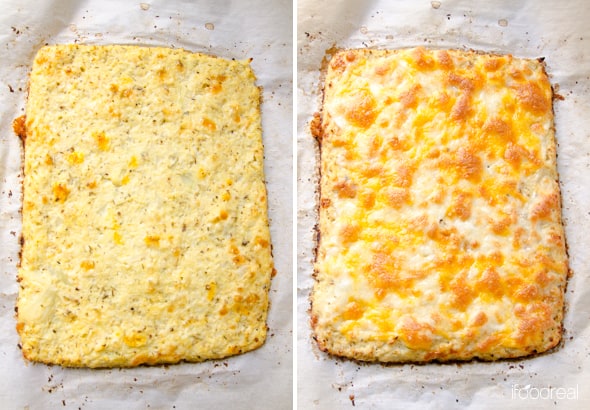 Cauliflower Breadsticks are to die for! Low in calories, carbs and fat. No fail recipe with step by step photo instructions. | ifoodreal.com