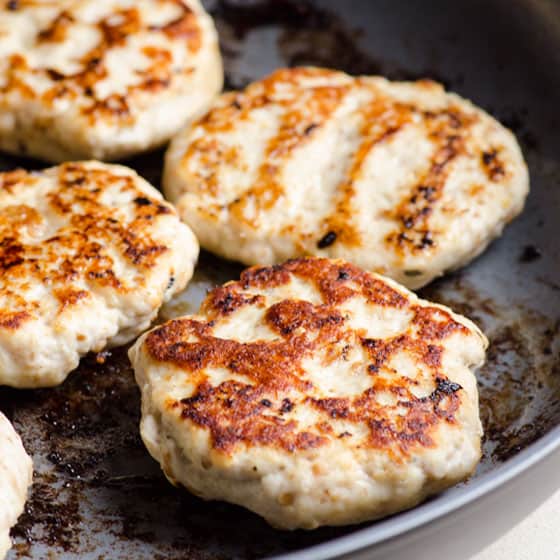 Ground Chicken Burgers or Patties - iFOODreal - Healthy ...