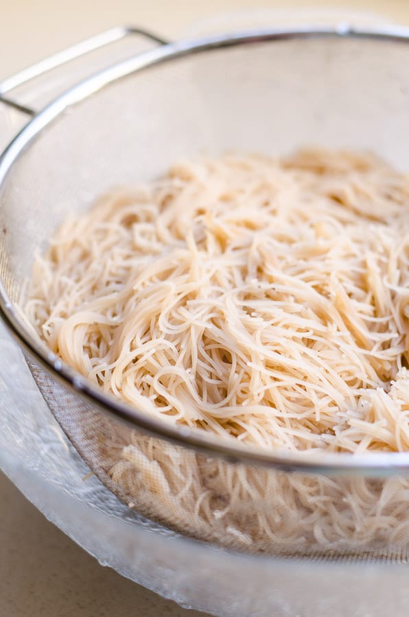 Cabbage and Carrots Stir Fry with Rice Noodles iFOODreal Healthy