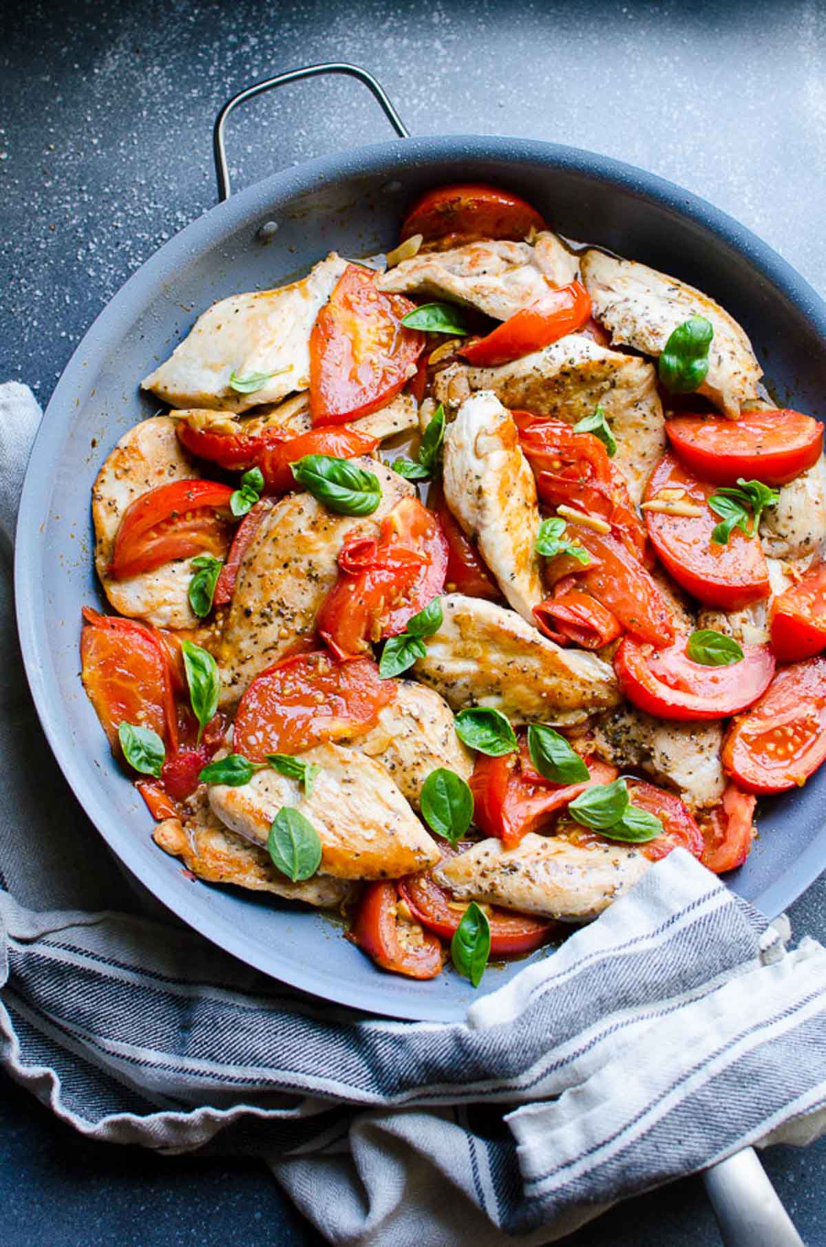 Chicken Breast With Tomatoes And Garlic IFOODreal Healthy Family 