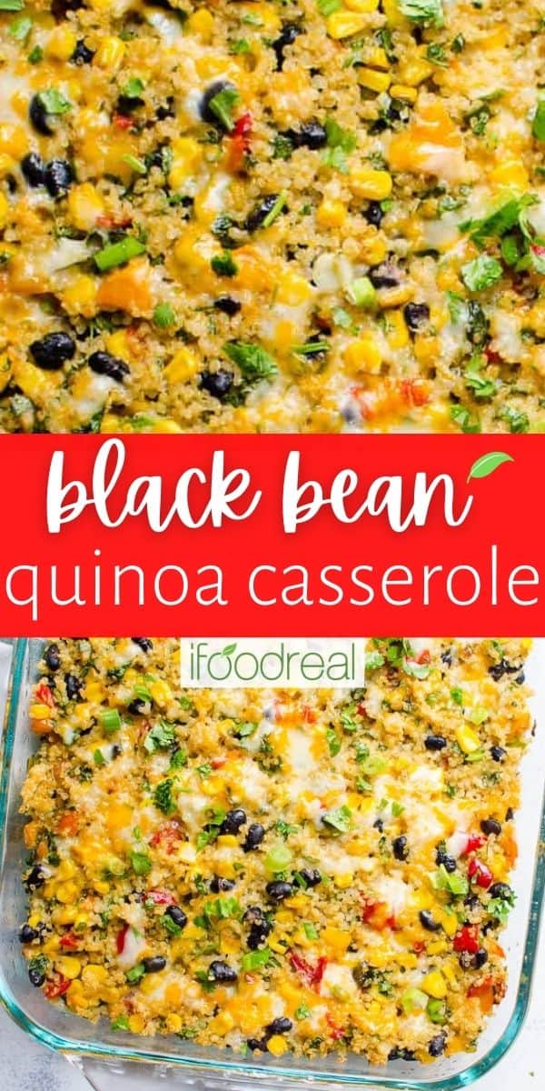 Black Bean Quinoa Casserole Carnivore Approved IFoodReal