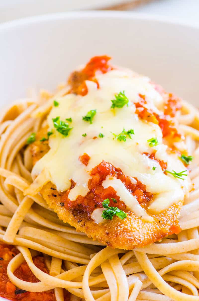 Healthy Chicken Parmesan IFOODreal