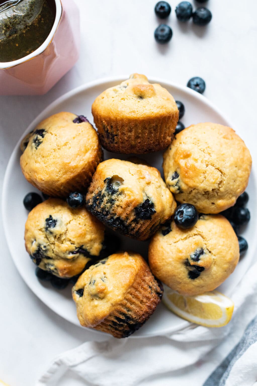 Lemon Blueberry Muffins Ifoodreal