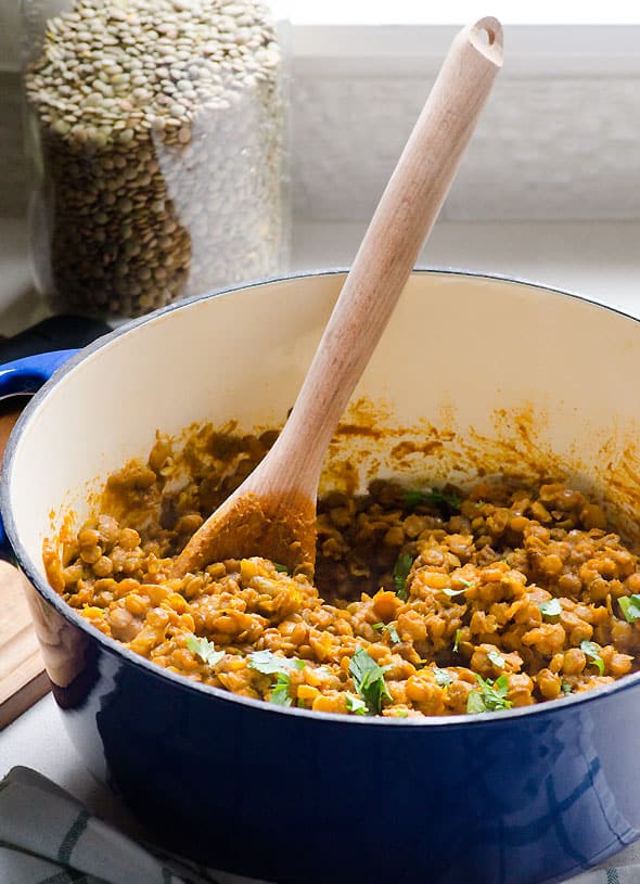 Green Lentil Curry