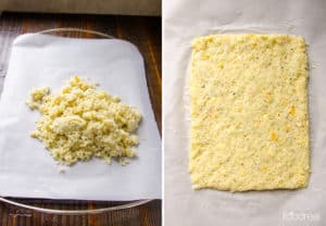 Cauliflower Breadsticks Recipe