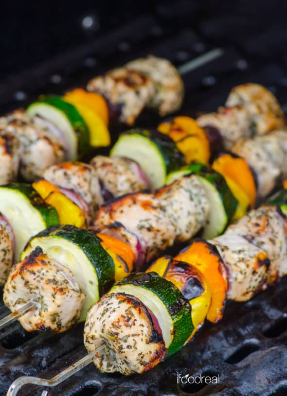 Greek Chicken Kabobs