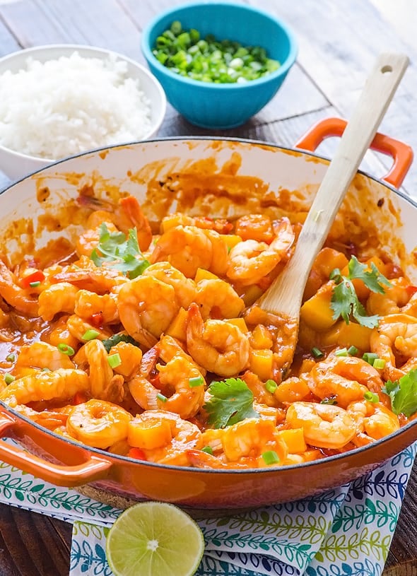 Thai Shrimp Curry with Squash
