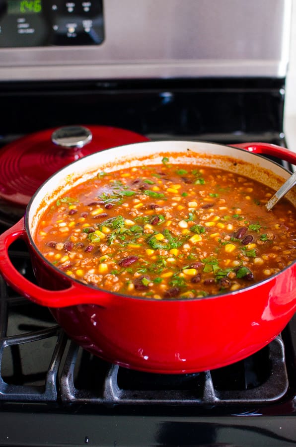 Turkey Taco Soup - iFOODreal - Healthy Family Recipes