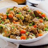 Quinoa Stew with Beef