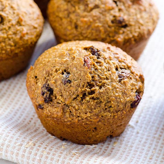 Healthy Oat Bran Muffins - iFOODreal - Healthy Family Recipes