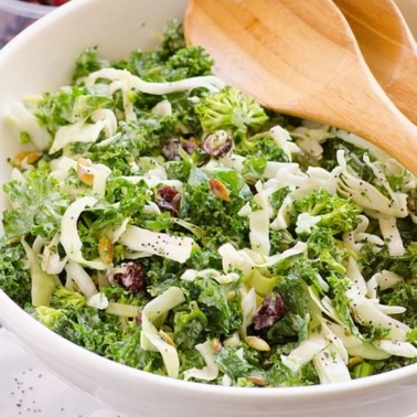 sweet kale salad poppyseed dressing recipe