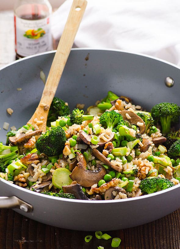 Broccoli Mushroom Stir Fry Ifoodreal Com