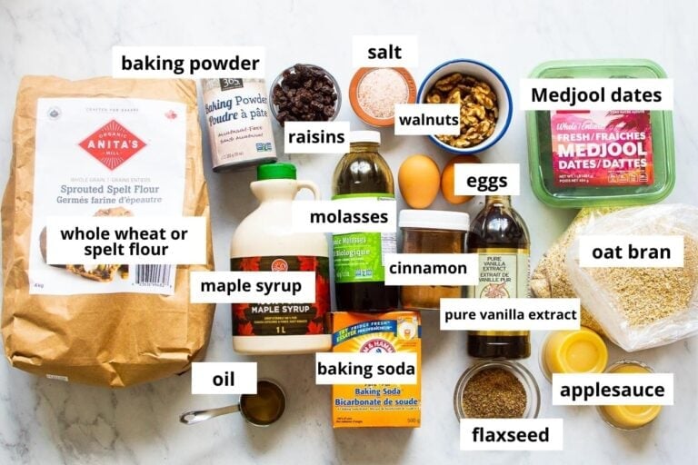 Healthy Oat Bran Muffins