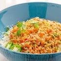 Thai Cauliflower Rice - iFoodReal.com