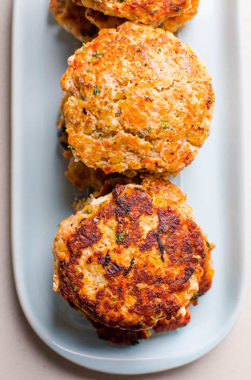 Salmon Burger Recipe - iFOODreal - Healthy Family Recipes