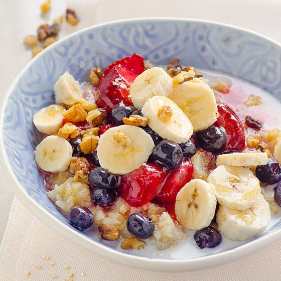 Breakfast Quinoa in a Slow Cooker