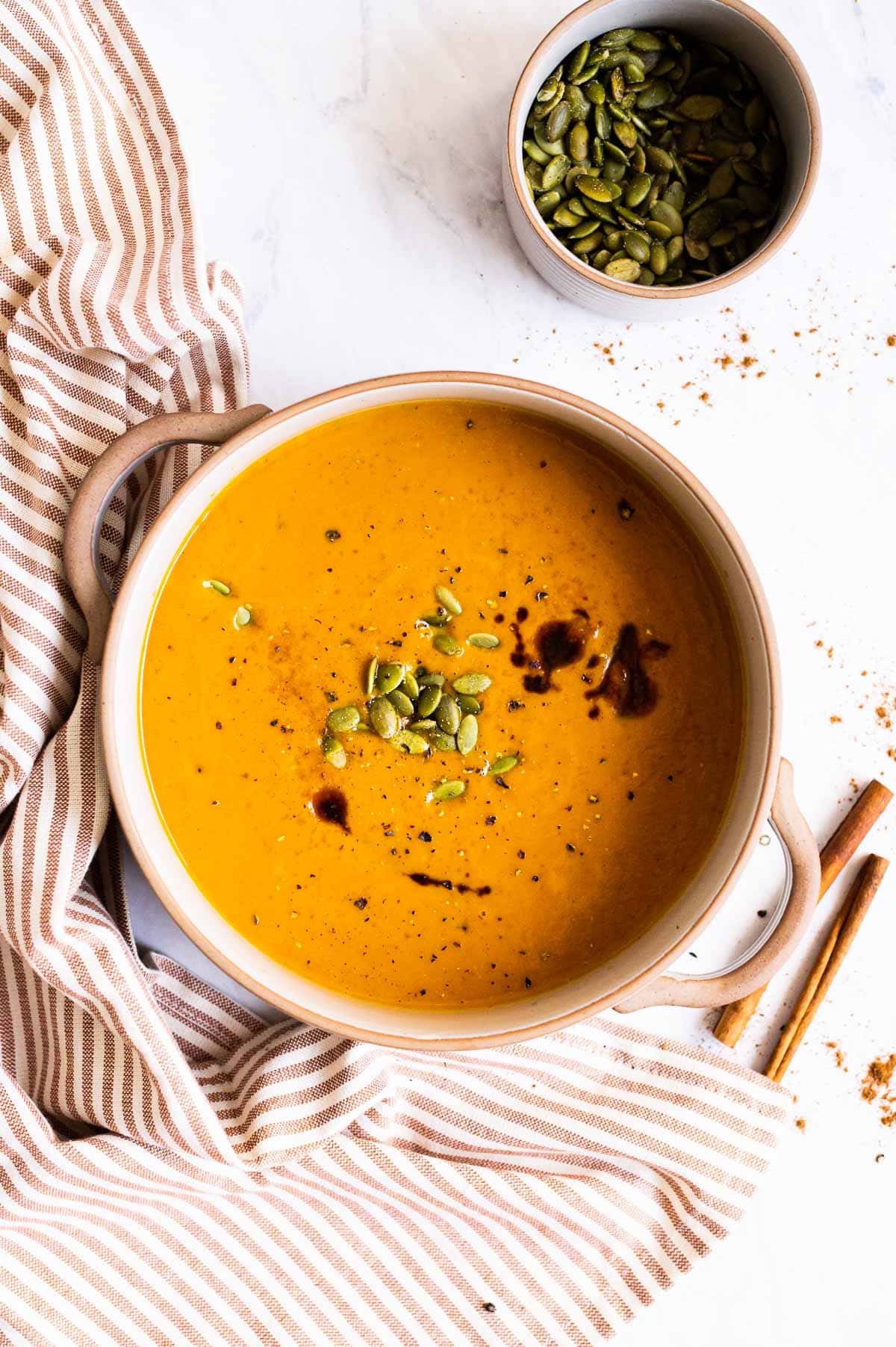 Healthy Pumpkin Soup - iFOODreal - Healthy Family Recipes