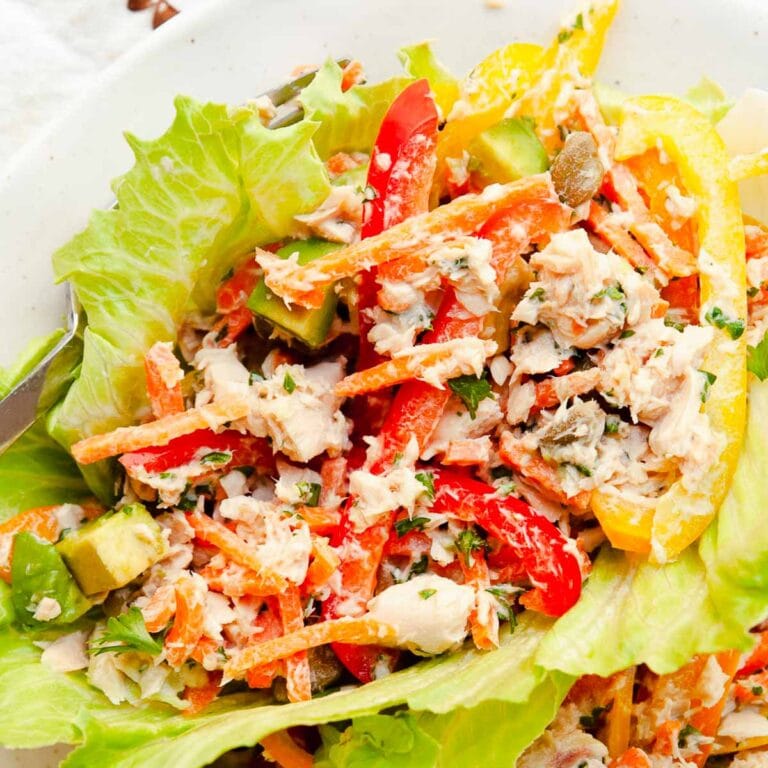 Healthy Chicken Salad Recipe The BEST! - iFoodReal.com