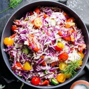 ukrainian dill coleslaw recipe