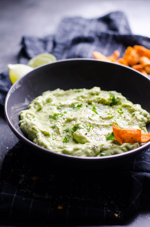 Greek Yogurt Guacamole