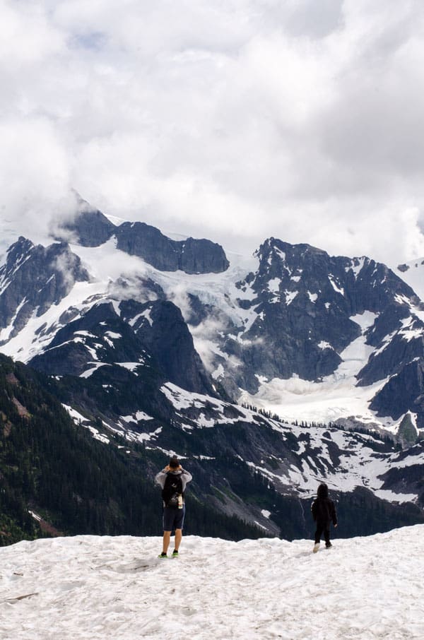 Hiking Artist Point at Mount Baker