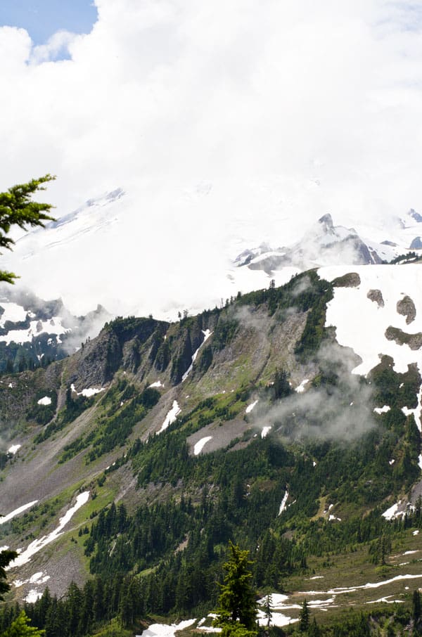 Hiking Artist Point at Mount Baker