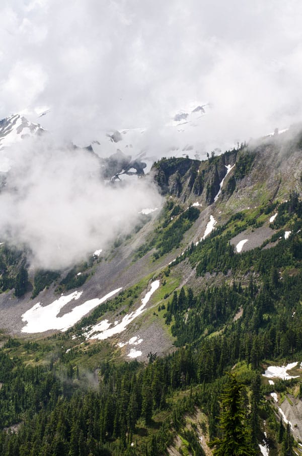 Hiking Artist Point at Mount Baker