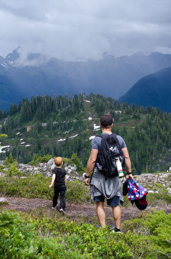 Hiking Artist Point at Mount Baker