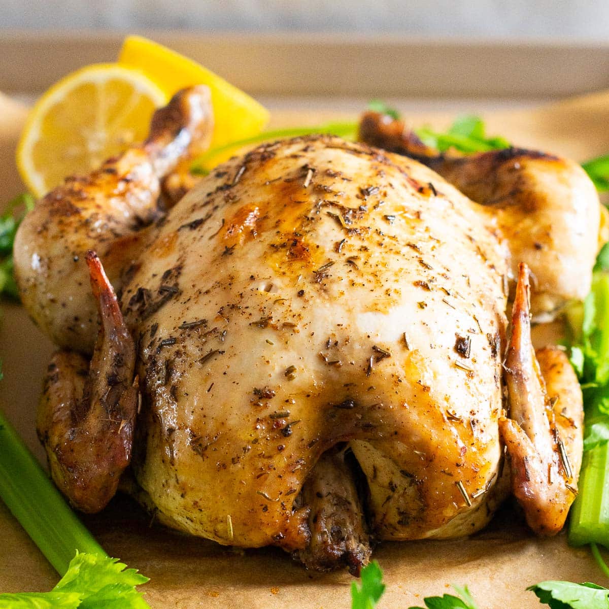 CrockPot Rotisserie-Style Chicken Recipe - A Year of Slow Cooking