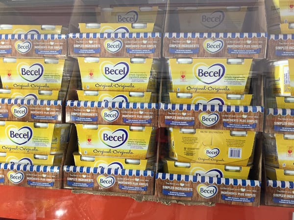 packages of becel