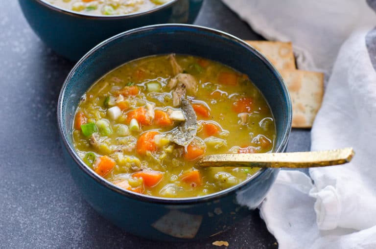 Split Pea Soup {Ukrainian Recipe} - iFoodReal.com