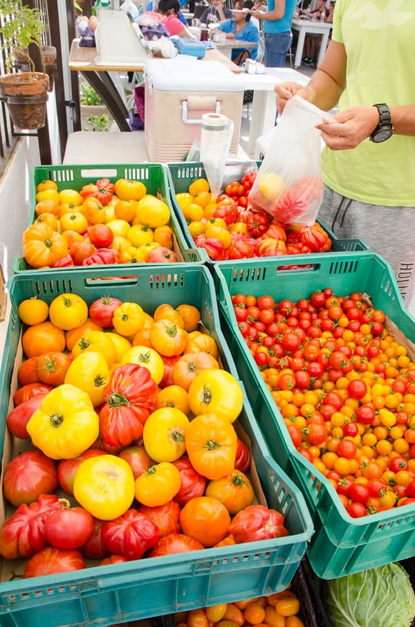 Shopping at Farmers Market in Cabo San Lucas