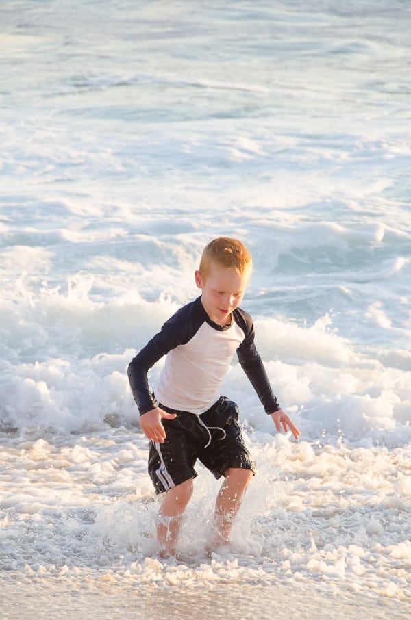 Waves at Monuments Beach - iFOODreal - Healthy Family Recipes