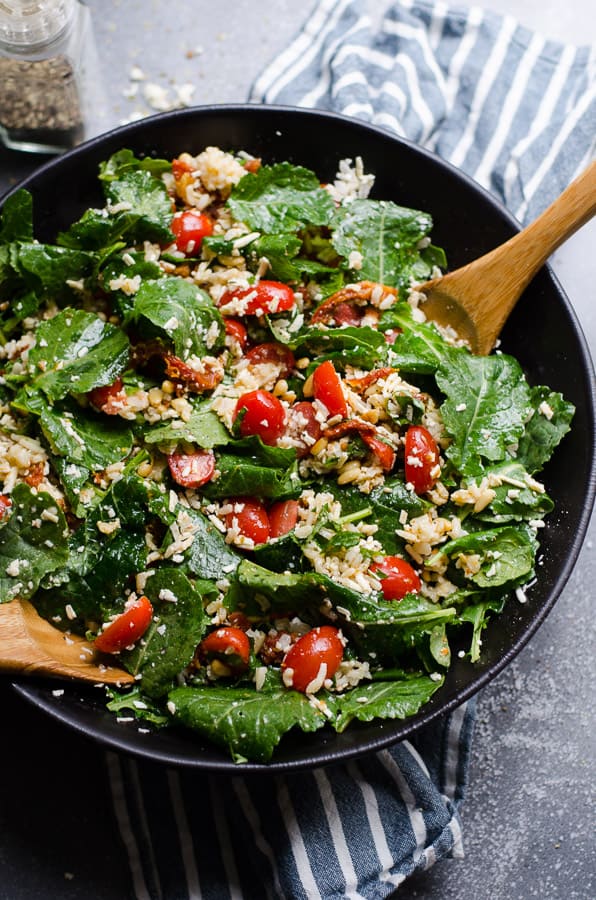 10 Minute Baby Kale Salad Healthy Family