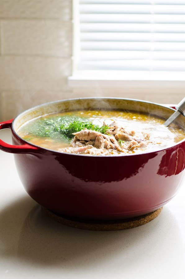 Buckwheat Soup with Leftover Turkey iFOODreal Healthy Family Recipes