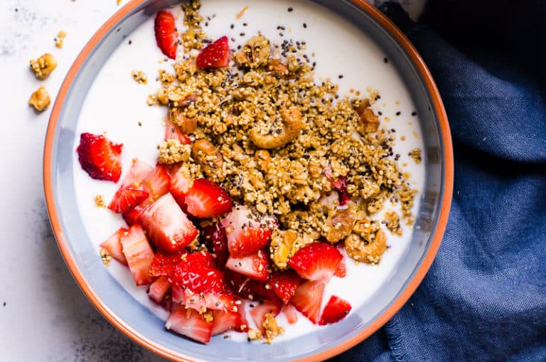 Quinoa Granola - iFoodReal.com