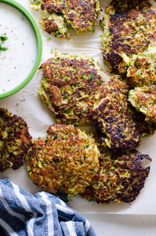 tuna zucchini fritters