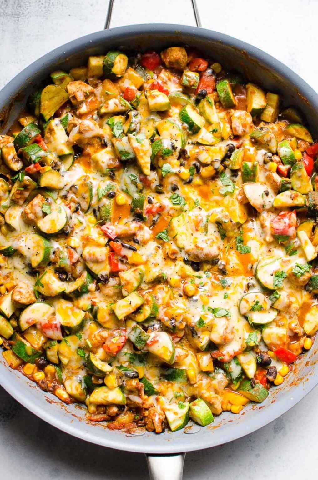 Tex Mex Chicken and Zucchini