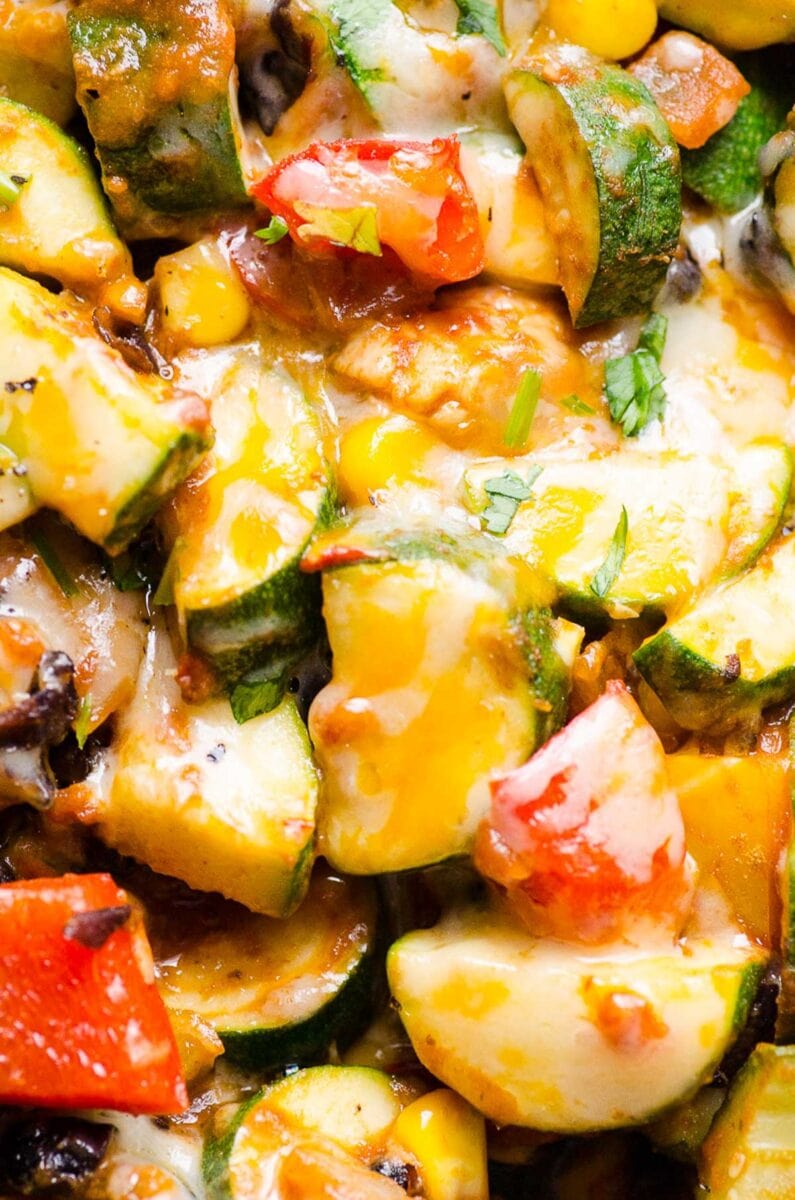 Tex Mex Chicken and Zucchini Recipe - iFoodReal.com