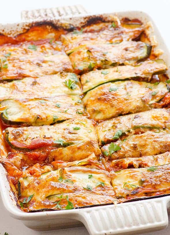 Chicken Zucchini Casserole - iFOODreal - Healthy Family Recipes