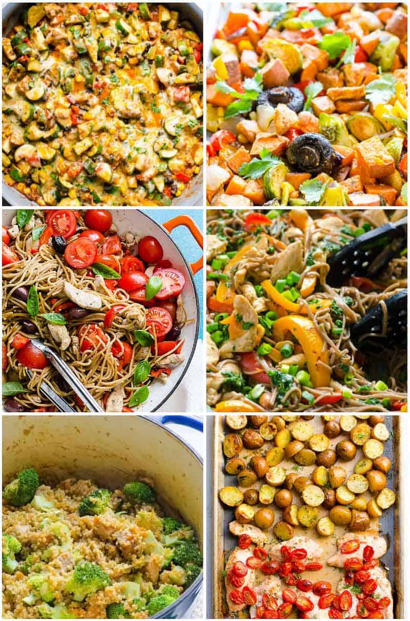 45 easy healthy dinner ideas in 30 minutes - ifoodreal - healthy