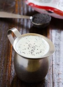 Healthy Poppy Seed Dressing - iFOODreal.com