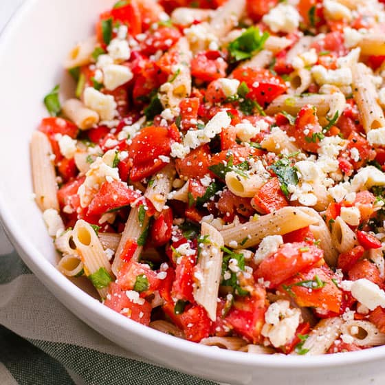 Tomato Pasta Salad - iFOODreal - Healthy Family Recipes