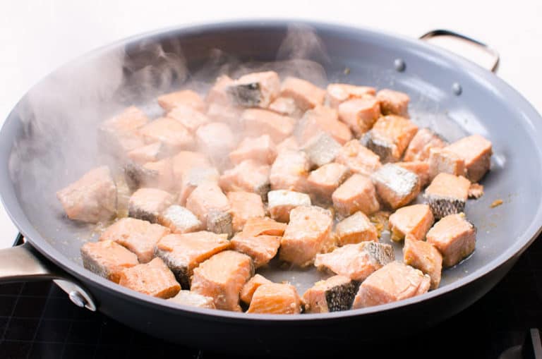 Salmon Stir Fry {Fish and Vegetables}