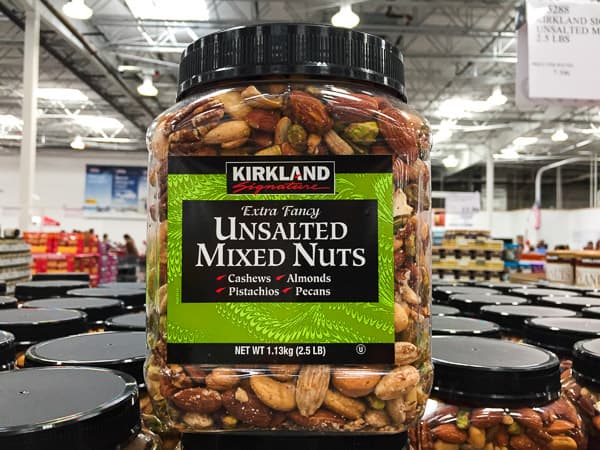 Unsalted and Roasted Mixed Nuts