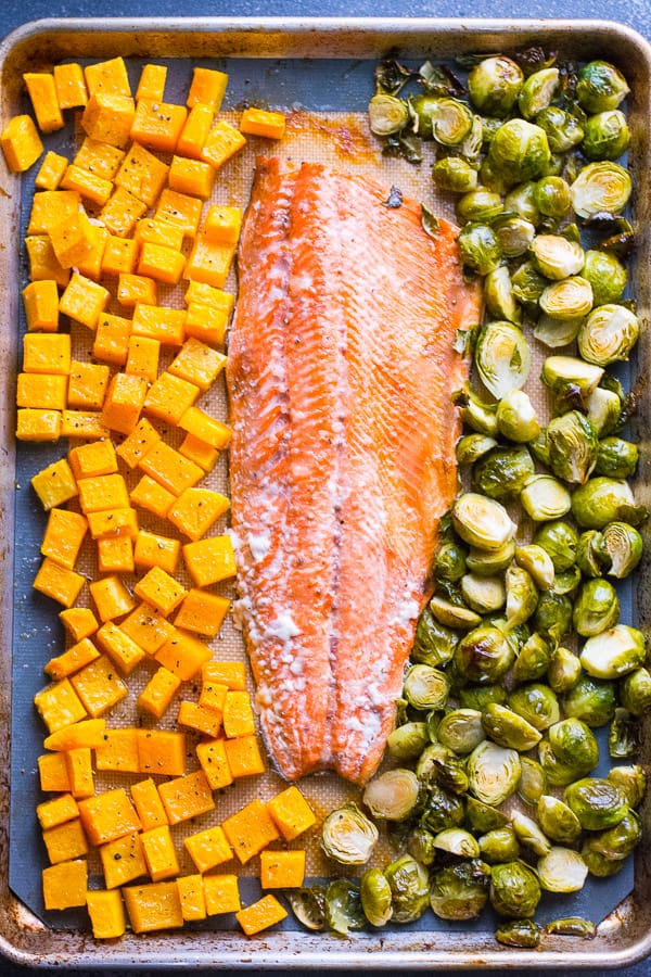 One pan salmon