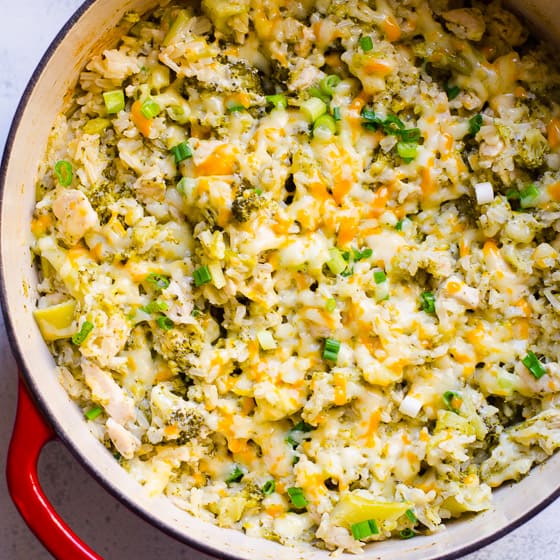 Healthy Chicken And Rice Casserole Recipe Ifoodreal Com