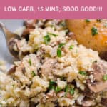 #ifoodreal #cleaneating #healthy #recipe #recipes #lowcarb #keto #cauliflower
