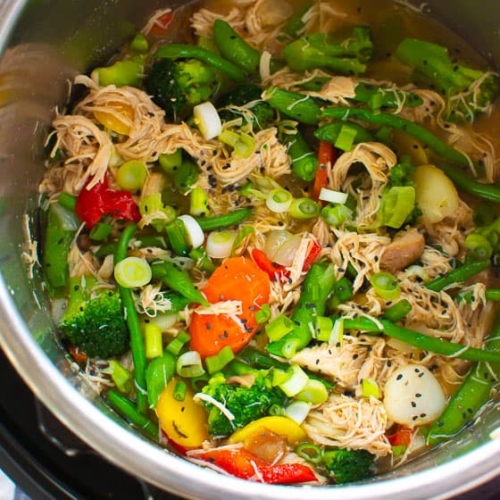 Chicken stir fry recipe in instant pot