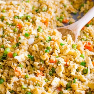 Cauliflower Fried Rice - iFoodReal.com